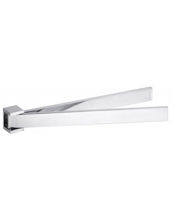 Porte-serviette rotatif double mural GAMMA en laiton chromé 42 x5,5 x4 cm
