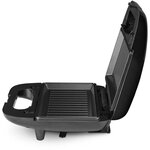 WEASY - Appareil à croque-monsieur 4 en 1 - 4 plaques interchangeables - 750W - Témoin lumieux - Revêtement anti-adhésif