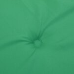 vidaXL Coussin de chaise de terrasse vert (75+105)x50x3 cm