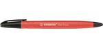Stylo roller effaçable - gel exxx - stylo à encre gel rechargeable - rouge stabilo