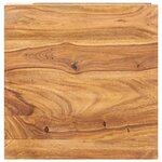 vidaXL Table basse 45x45x40 cm Bois d'acacia massif