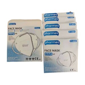 Boîte de 5 Masques FFP2 Pharmea - notice en Français