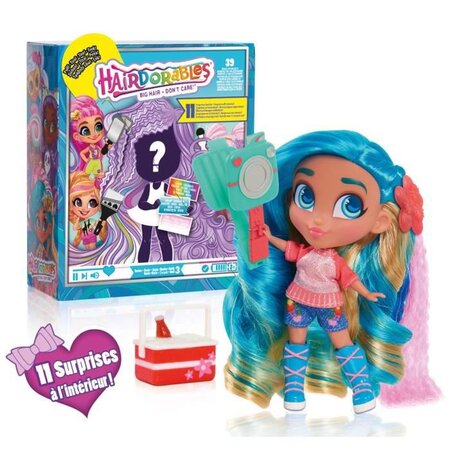 Hairdorables - poupée et accessoires surprises - serie 3 - modeles aléatoires