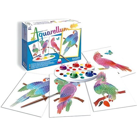 SENTOSPHERE Aquarellum Junior Perroquets