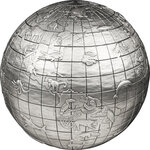 Pièce de monnaie en Argent 25 Dollars g 1000 (1 Kg) Millésime 2023 ANIMALS OF THE WORLD 3D
