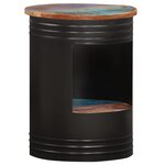 vidaXL Table basse 43x55 cm Bois de récupération solide