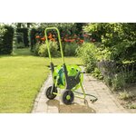 KINZO Enrouleur tuyau & chariot - 30m