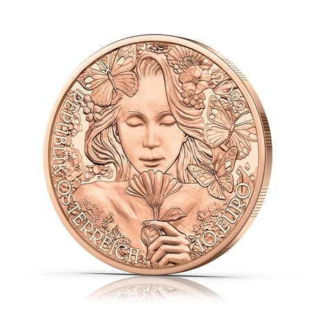 Pièce de monnaie 10 euro Autriche 2022 – Souci