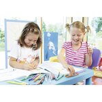 Stabilo - 12 feutres de coloriage trio a-z - dont 4 fluos - pointe moyenne