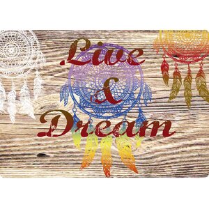 Informatique tapis de souris live and dream