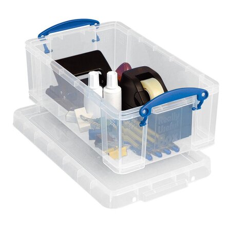 Boîte de rangement empilable transparente 5 l