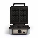 Livoo Gaufrier avec thermostat réglable 1200 W Blanc