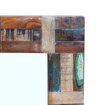 vidaXL Miroir Bois de récupération massif 80 x 50 cm