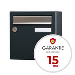 Boite aux lettre, Allure compact gris anthracite 7016M