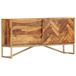 vidaXL Buffet 118 x 30 x 60 cm Bois massif de Sesham