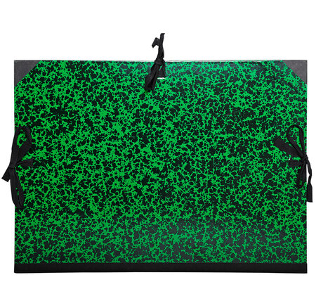 Carton Dessin 32x45+Cordons Annonay Vert EXACOMPTA
