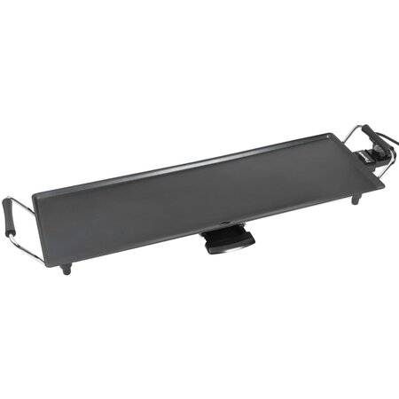 Bestron grill de table plancha xl 1800 w 70 x 23 cm abp603