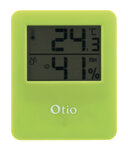 Thermomètre / Hygromètre intérieur magnétique - Vert - Otio