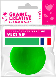 colorant solide pour bougie 20 g Vert