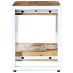 vidaXL Meuble TV 90 x 30 x 40 cm Bois massif de manguier