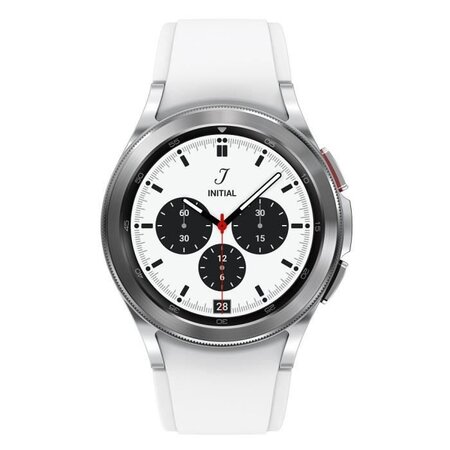 Samsung galaxy watch4 classic 3 05 cm (1.2") super amoled 42 mm 4g argent gps (satellite)