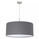 Eglo lampe suspendue pasteri rond gris 31577