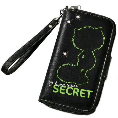 Grand portefeuille secret nici ayumi marron