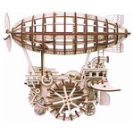 Robotime Modèle mécanique Airship Plane
