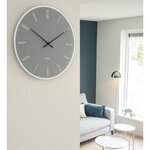 Horloge en verre mirror numbers