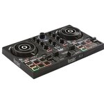 Hercules inpulse 200 - contrôleur dj usb - 2 pistes avec 8 pads et carte son