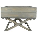 Esschert design jardinière avec support pliable ng77