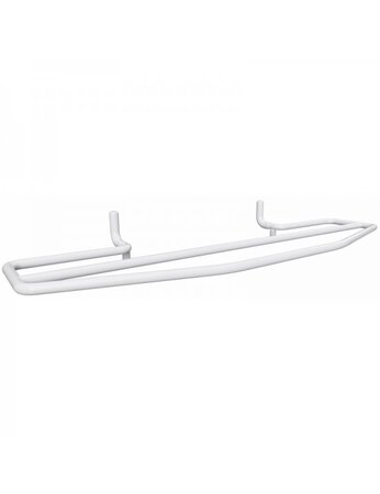 Porte-serviettes double blanc RAWELL pour radiateur 60x6,9x21,5 cm