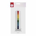 Feuille de cire Kit Arc - en - ciel  10x5cm  10coul. assort.  10 pces