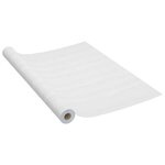 vidaXL Films autoadhésifs pour meubles 2 Pièces Bois blanc 500x90 cm PVC