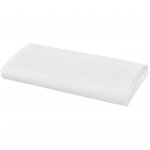 vidaXL Serviettes de table 10 Pièces Blanc 50x50 cm