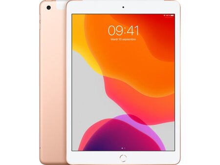 Apple - 10,2" iPad (2020) WIFI + CELLULAR 32Go - Or - Parfait état