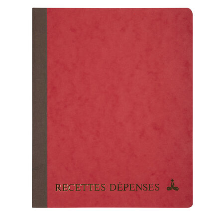 Piqûre 220x170 Recettes-dépenses 80 Pages - Couleurs Assorties - Exacompta