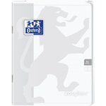 OXFORD Cahier Easybook agrafé - 17 x 22 cm - 96p seyes - 90g - Incolore