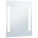 vidaXL Miroir mural à LED pour salle de bains 50x60 cm