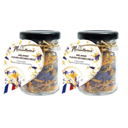 Mélange de fleurs séchées comestibles 9 g