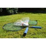 Raquettes de badminton géantes avec volants