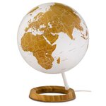 Globe terrestre lumineux Ø 25 cm - Bamboo