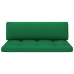 vidaXL Canapé central palette de jardin Gris Bois de pin imprégné