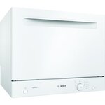 Lave-vaisselle compact pose libre bosh sks51e32eu série 2 - 6 couverts - l55cm - 49db - blanc