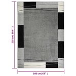 vidaXL Tapis de salon 160x230 cm Multicolore