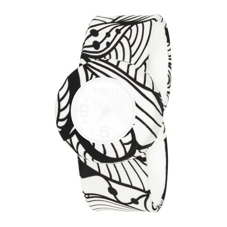 Bracelet de montre mini waterprint black  ia