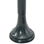 vidaXL Lampadaire de jardin E27 120 cm Aluminium Vert foncé