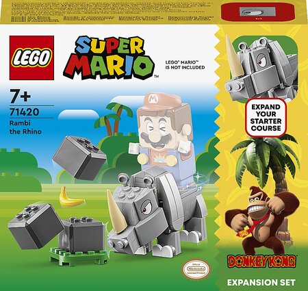 71420 Ensemble d extension rambi le rhinoceros Super Mario