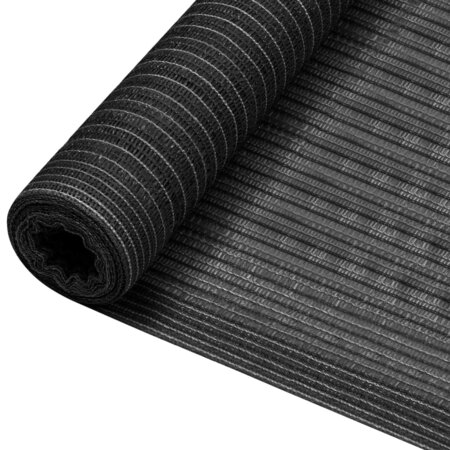 vidaXL Filet brise-vue Anthracite 1 8x50 m PEHD 75 g/m²