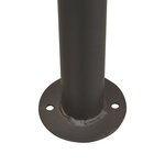 vidaXL Tonnelle 3x3 m Anthracite Tissu et acier 180 g/m²